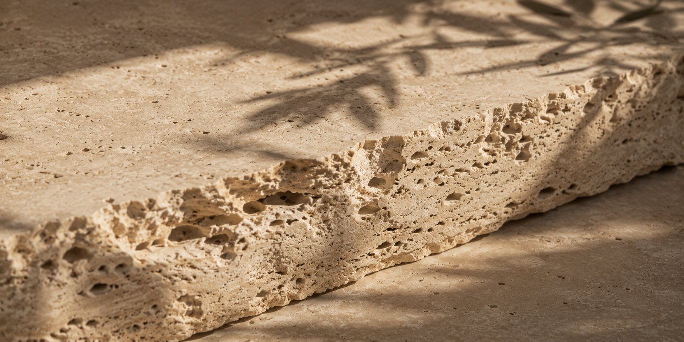 Close detail of natural stone texture